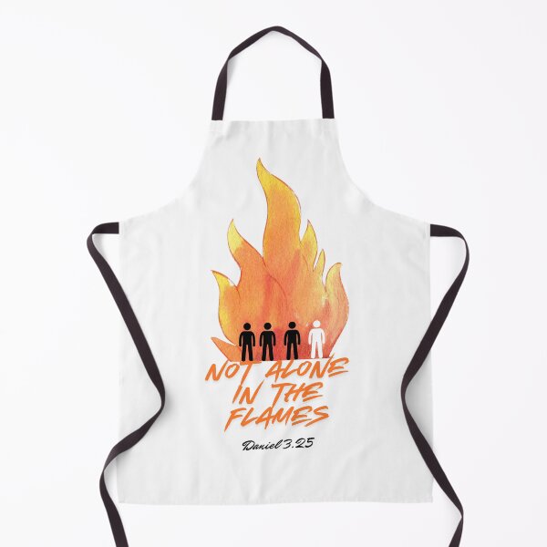 Item preview, "Not Alone in the Flames" Blessed T-shirt designed and sold by OrtegaGrace.