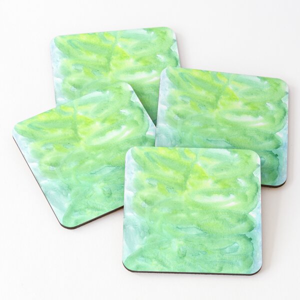 Item preview, Abstract colourful green and blue designed and sold by Yulia mozes.