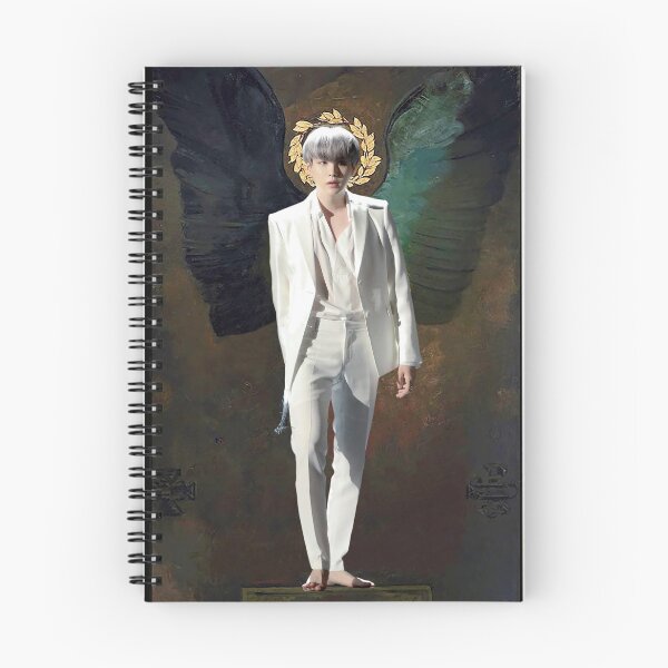 Item preview, A Winged Figure, Yoongi designed and sold by Maerlyn8.