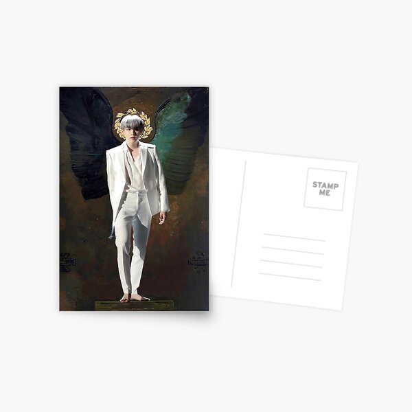 Item preview, A Winged Figure, Yoongi designed and sold by Maerlyn8.