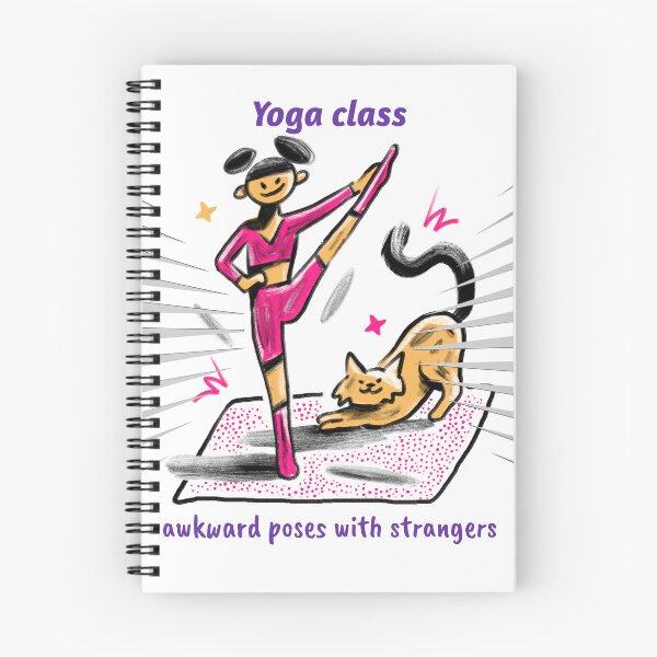 Item preview, Yoga class; awkward poses with strangers designed and sold by podas.