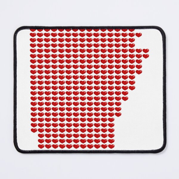 Item preview, Arkansas Heart Fill designed and sold by TheIconSmith.