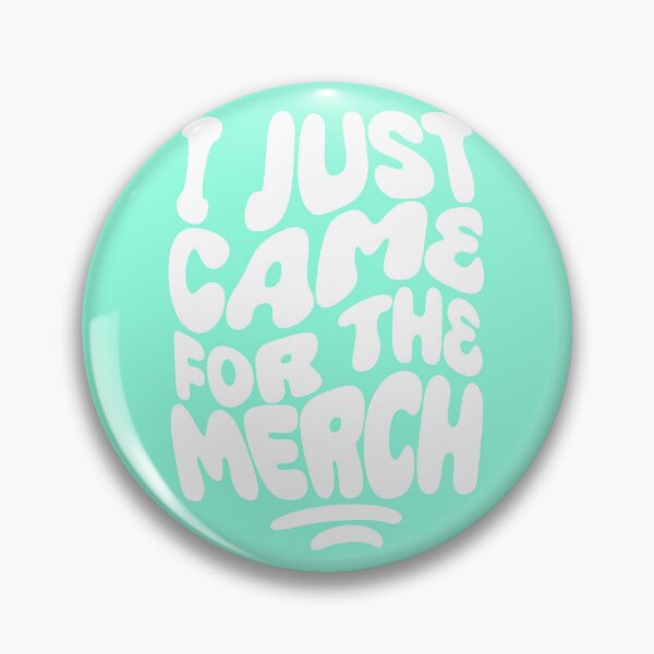 Item preview, I Just Came For The Merch | 60s Psy Lettering designed and sold by monkeybusiness.pt.