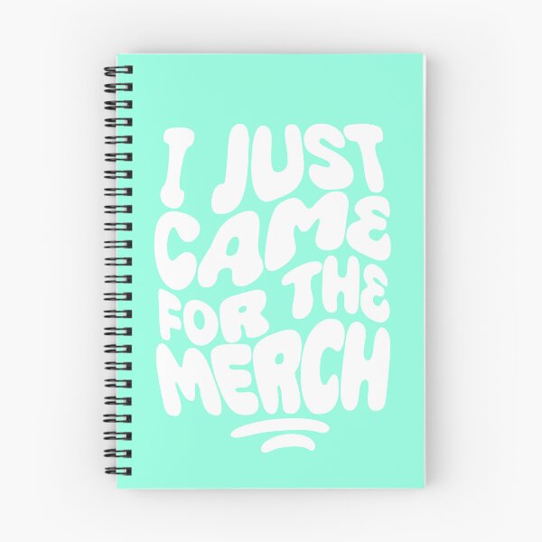 Item preview, I Just Came For The Merch | 60s Psy Lettering designed and sold by monkeybusiness.pt.