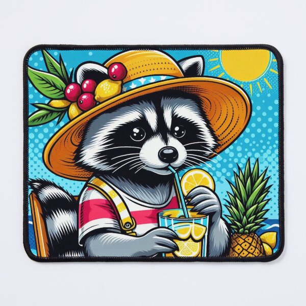 Item preview, Cute raccoon designed and sold by Dogandesighn.