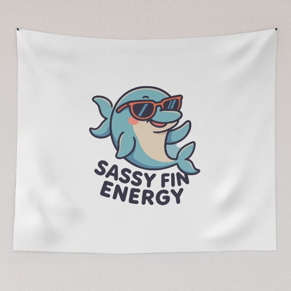 Item preview, Sassy Fin Energy designed and sold by SGMark.