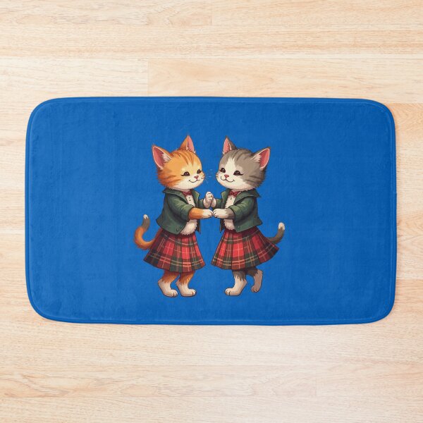 Item preview, Orange Cats Dancing Scottish Ceilidh Celebration designed and sold by taiche.