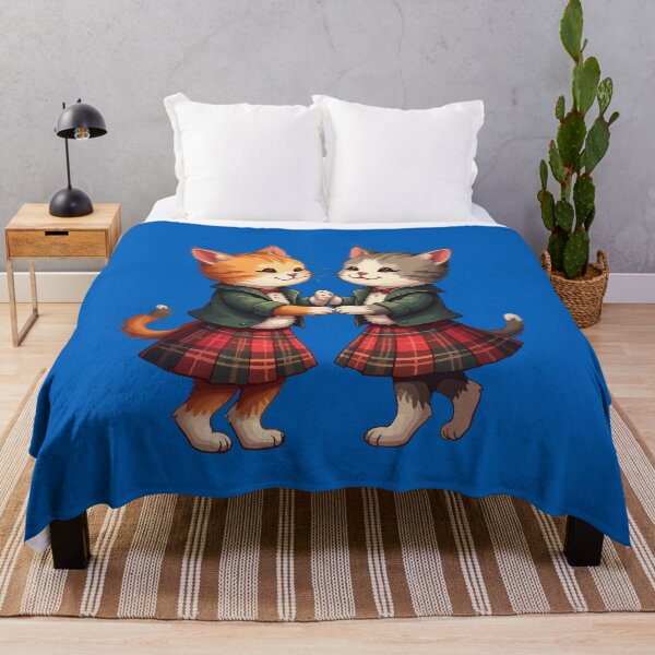 Item preview, Orange Cats Dancing Scottish Ceilidh Celebration designed and sold by taiche.