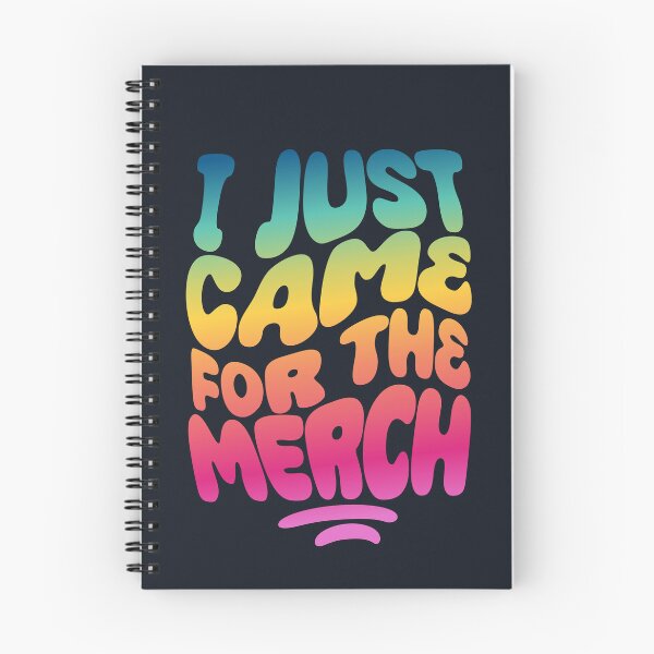 Item preview, I Just Came For The Merch | 60s Psy Lettering designed and sold by monkeybusiness.pt.
