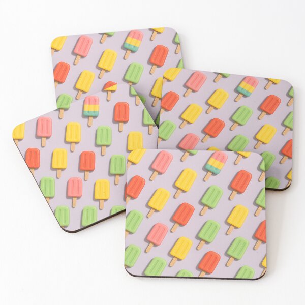 Item preview, Popsicle Pattern – Colorful Summer Treats designed and sold by SassyArtistry.