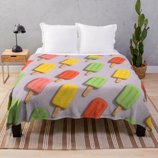 Item preview, Popsicle Pattern – Colorful Summer Treats designed and sold by SassyArtistry.