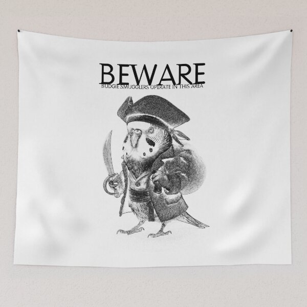 Item preview, BEWARE: BUDGIE SMUGGLERS designed and sold by EvilGravy.