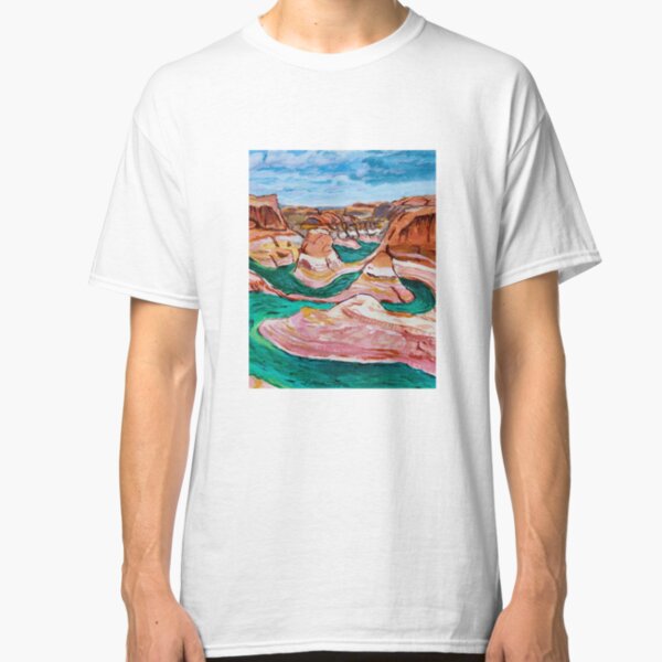 Drifting down the river Classic T-Shirt