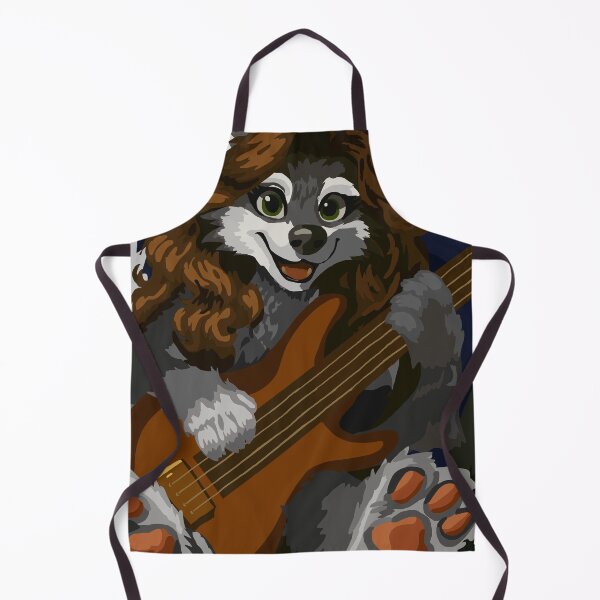Item preview, Lil' Wolf Bassist designed and sold by KlakkDrawsStuff.