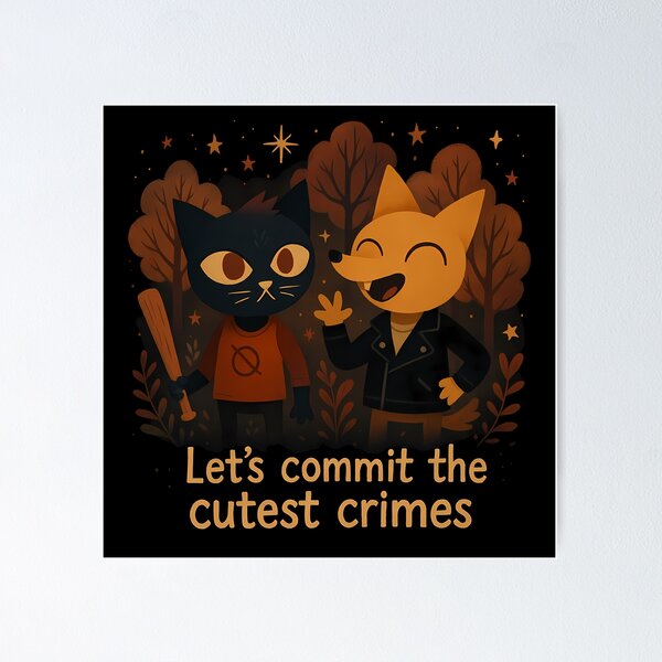 Item preview, Let's commit the cutest crimes designed and sold by NamaMerch.