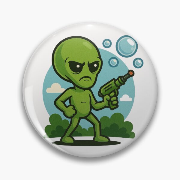 Item preview, Alien With Bubble dispenser designed and sold by Planetporridge.