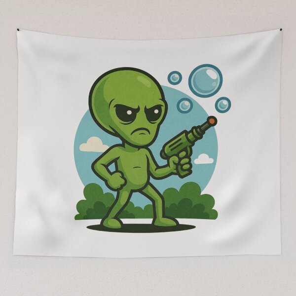 Item preview, Alien With Bubble dispenser designed and sold by Planetporridge.