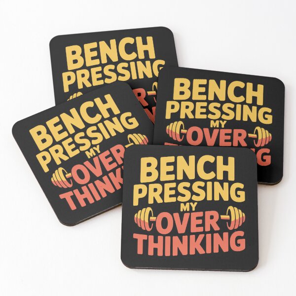Item preview, Benchpressing my overthinking, ADHD fitness designed and sold by NoetherSym.