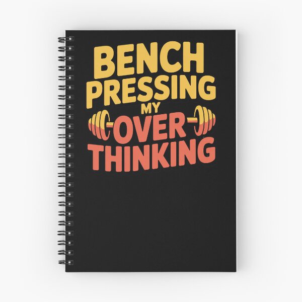 Item preview, Benchpressing my overthinking, ADHD fitness designed and sold by NoetherSym.