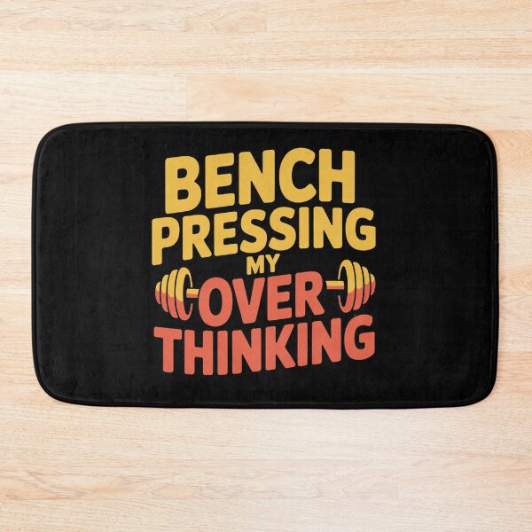 Item preview, Benchpressing my overthinking, ADHD fitness designed and sold by NoetherSym.