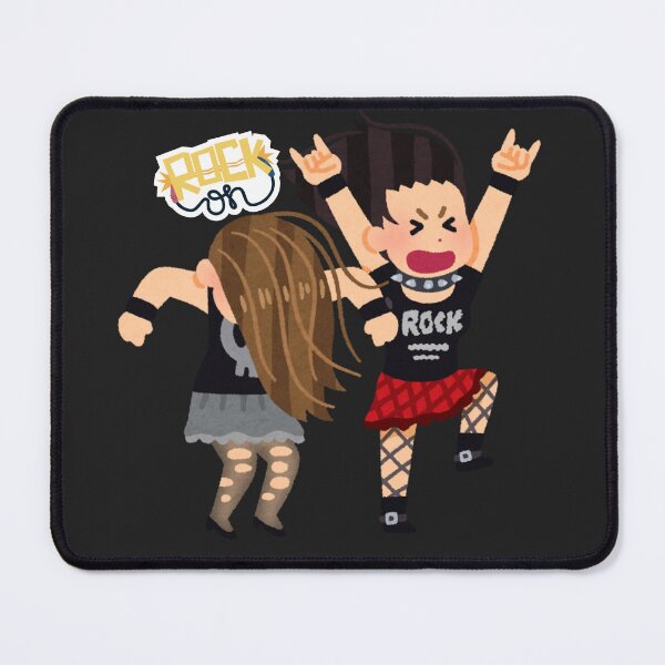 Item preview, Rock On Cartoon: Animated Punk Spirit designed and sold by  StickAndStyle .