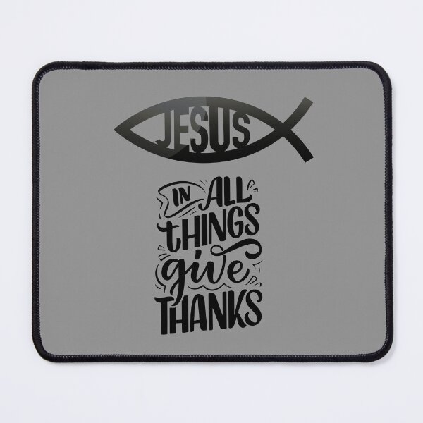 Item preview, Christian Fish , "Give Thanks" Faith Art . designed and sold by StickAndStyle .