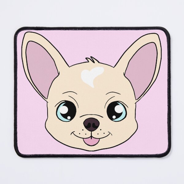 Item preview, Derpy Chihuahua w heart spot designed and sold by MegElizab3thCreates.