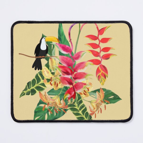 Item preview, Tropical Toucan , Vibrant Botanical Serenity . designed and sold by  StickAndStyle .
