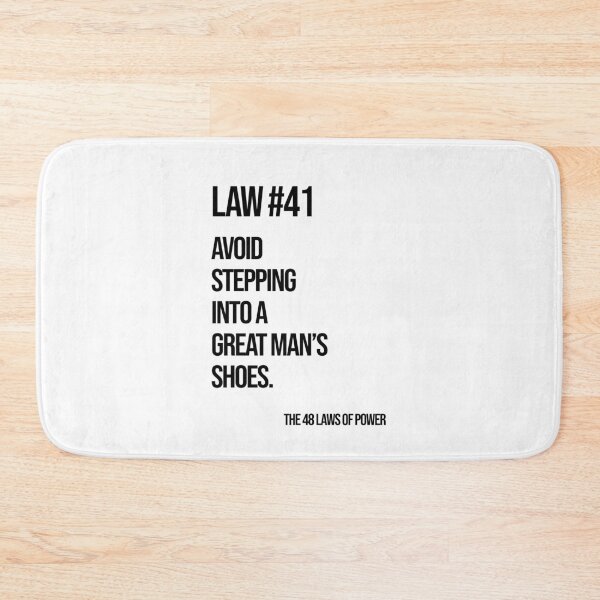 Item preview, Law 41 Poster – 48 Laws of Power designed and sold by Enea Kelo.