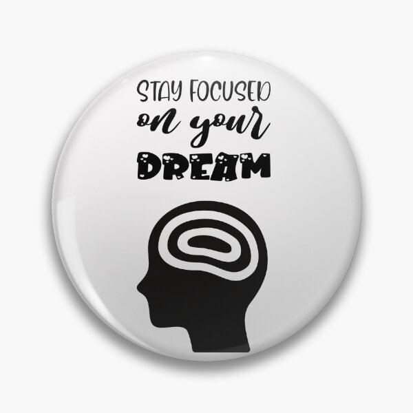 Item preview, Stay Focused, Dream Mindset Graphic . designed and sold by  StickAndStyle .