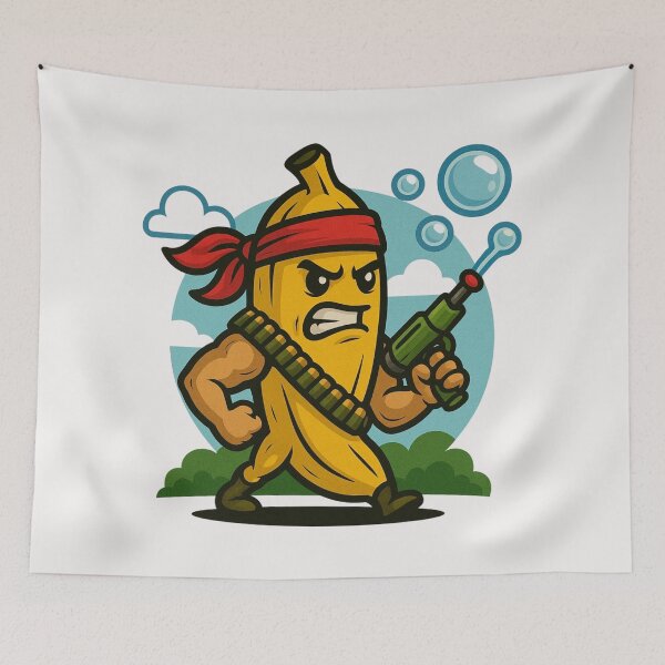 Item preview, Banana Man With Bubble dispenser designed and sold by Planetporridge.