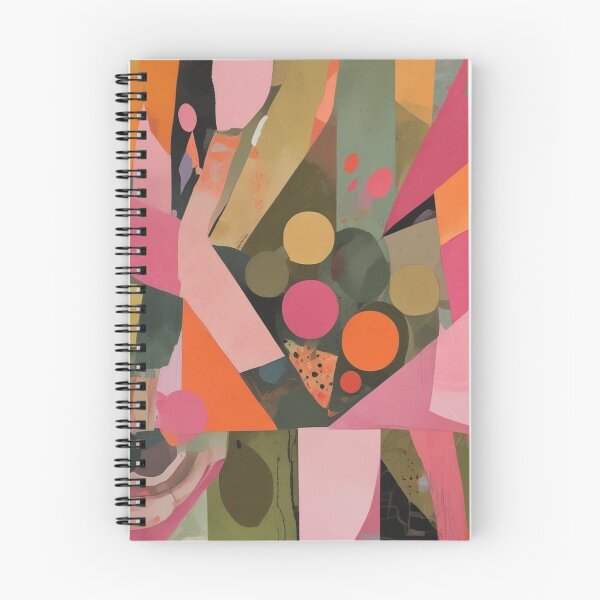 Item preview, Pink and orange abstract designed and sold by GasconyPassion.