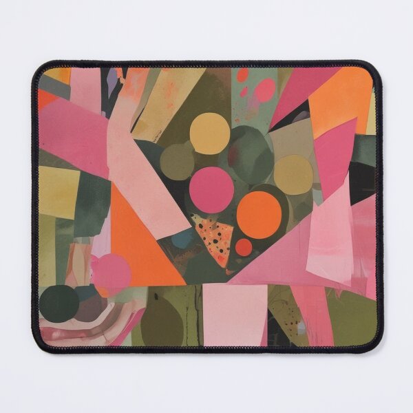 Item preview, Pink and orange abstract designed and sold by GasconyPassion.