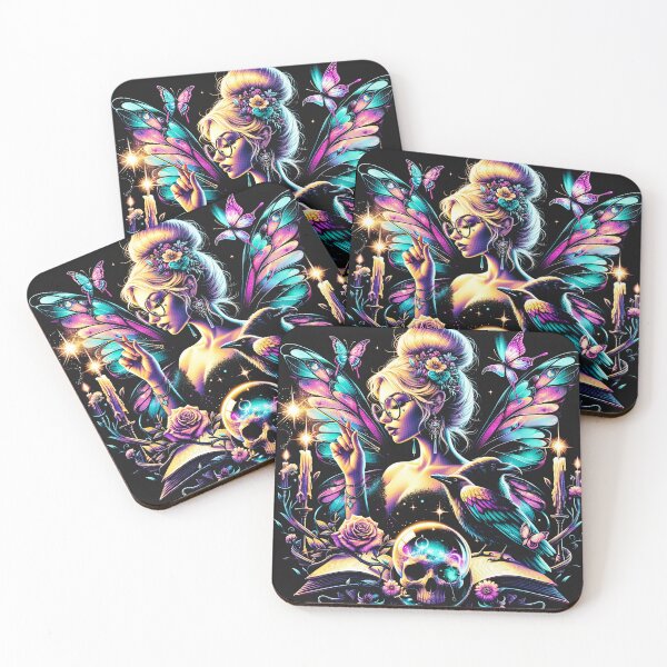 Item preview, Mystical Fairy with Ravens designed and sold by Spill & Signal.