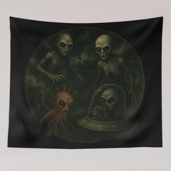 Item preview, Scary Alien Art designed and sold by Planetporridge.
