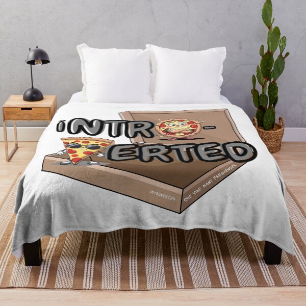 Item preview, Introverted Pizza Lover designed and sold by Sonic Embassy: Vibes.