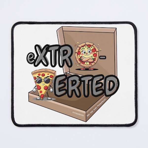 Item preview, Extroverted Pizza Lover designed and sold by Sonic Embassy: Vibes.