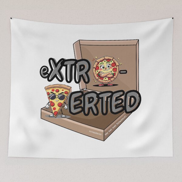 Item preview, Extroverted Pizza Lover designed and sold by Sonic Embassy: Vibes.