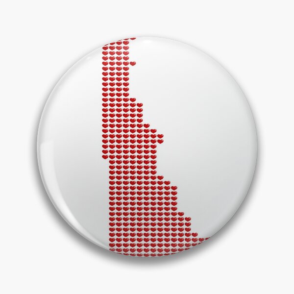 Item preview, Delaware Heart Fill designed and sold by TheIconSmith.