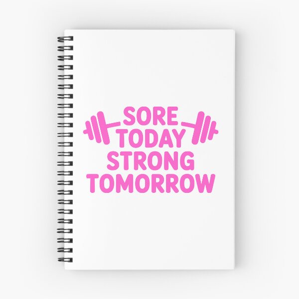 Item preview, Sore Today Strong Tomorrow! Pink Girly designed and sold by PMCreative.