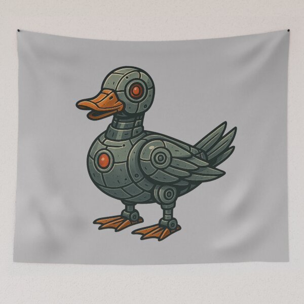 Item preview, Robot Duck designed and sold by Planetporridge.