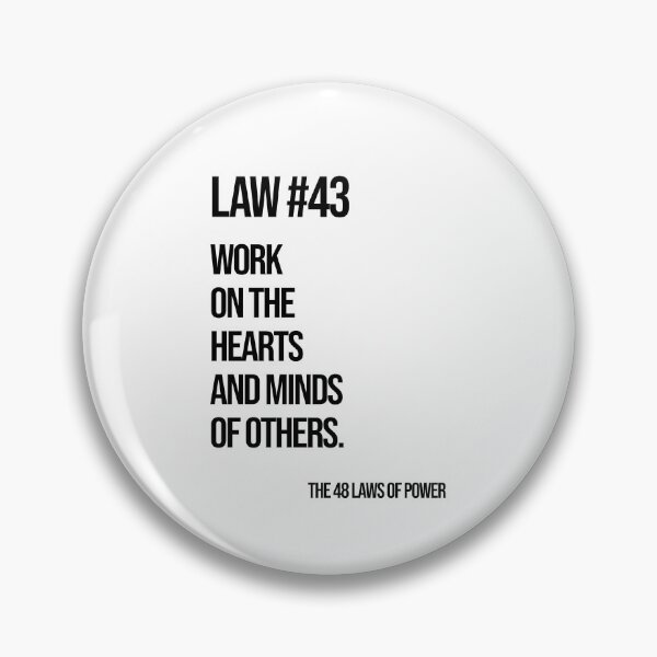 Item preview, Law 43 Poster – 48 Laws of Power designed and sold by Enea Kelo.