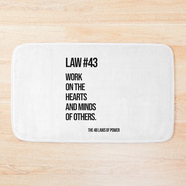 Item preview, Law 43 Poster – 48 Laws of Power designed and sold by Enea Kelo.