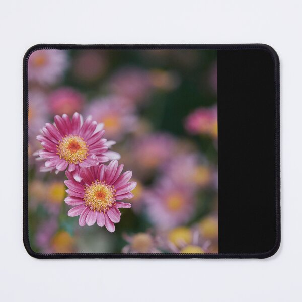 Item preview, Pink Flowers With Orange Core And Floral Background designed and sold by MadeulookArt.