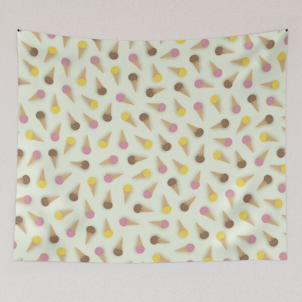 Item preview, Ice Cream Pattern designed and sold by ElliesJourney.
