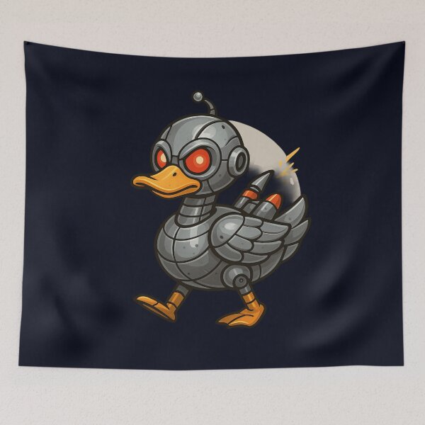 Item preview, Duck Robot designed and sold by Planetporridge.