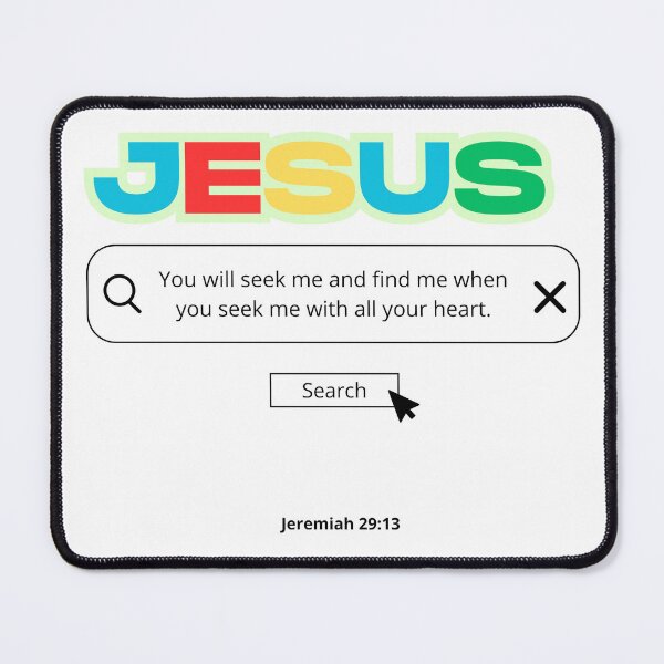 Item preview, "You will seek me and find me when you seek me with all your heart" Blessed T-shirt designed and sold by OrtegaGrace.