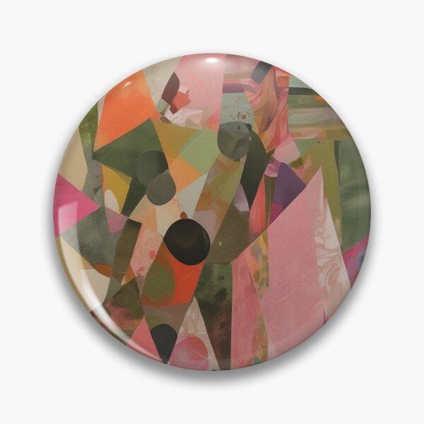 Item preview, Pink and orange abstract designed and sold by GasconyPassion.