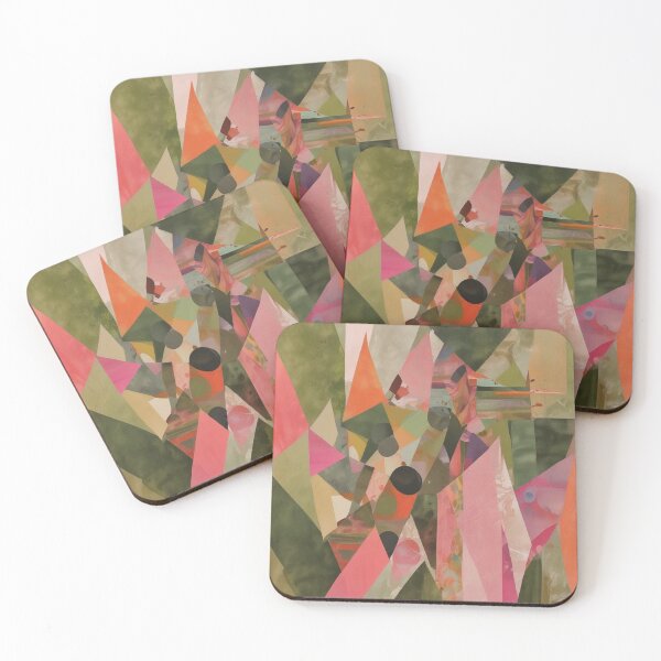 Item preview, Pink and orange abstract designed and sold by GasconyPassion.