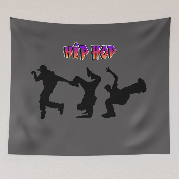 Item preview,  Dynamic Hip Hop Dance Silhouette Art . designed and sold by  StickAndStyle .